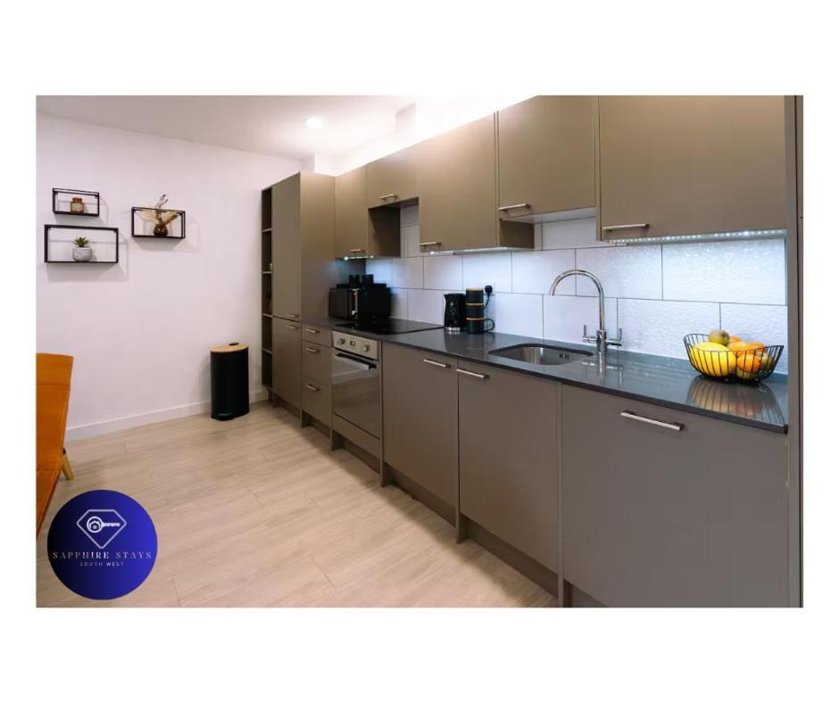 Modern City Centre Apartment Exeter Dış mekan fotoğraf